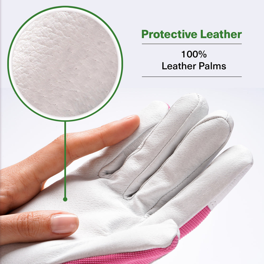 
                  
                    Viridescent Leather Gardening Gloves
                  
                