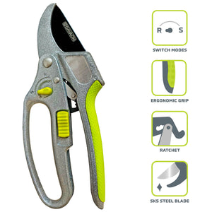 
                  
                    Davaon Pro 2-in-1 Secateurs with Switch Mechanism
                  
                