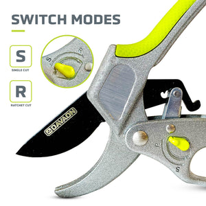 
                  
                    Davaon Pro 2-in-1 Secateurs with Switch Mechanism
                  
                