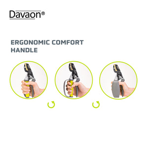 
                  
                    Davaon Pro Secateurs Set | Bypass & Anvil Pruners with Auto-Rotating Handles
                  
                